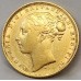 AUSTRALIA 1871 . ONE 1  SOVEREIGN . SYDNEY . GOLD